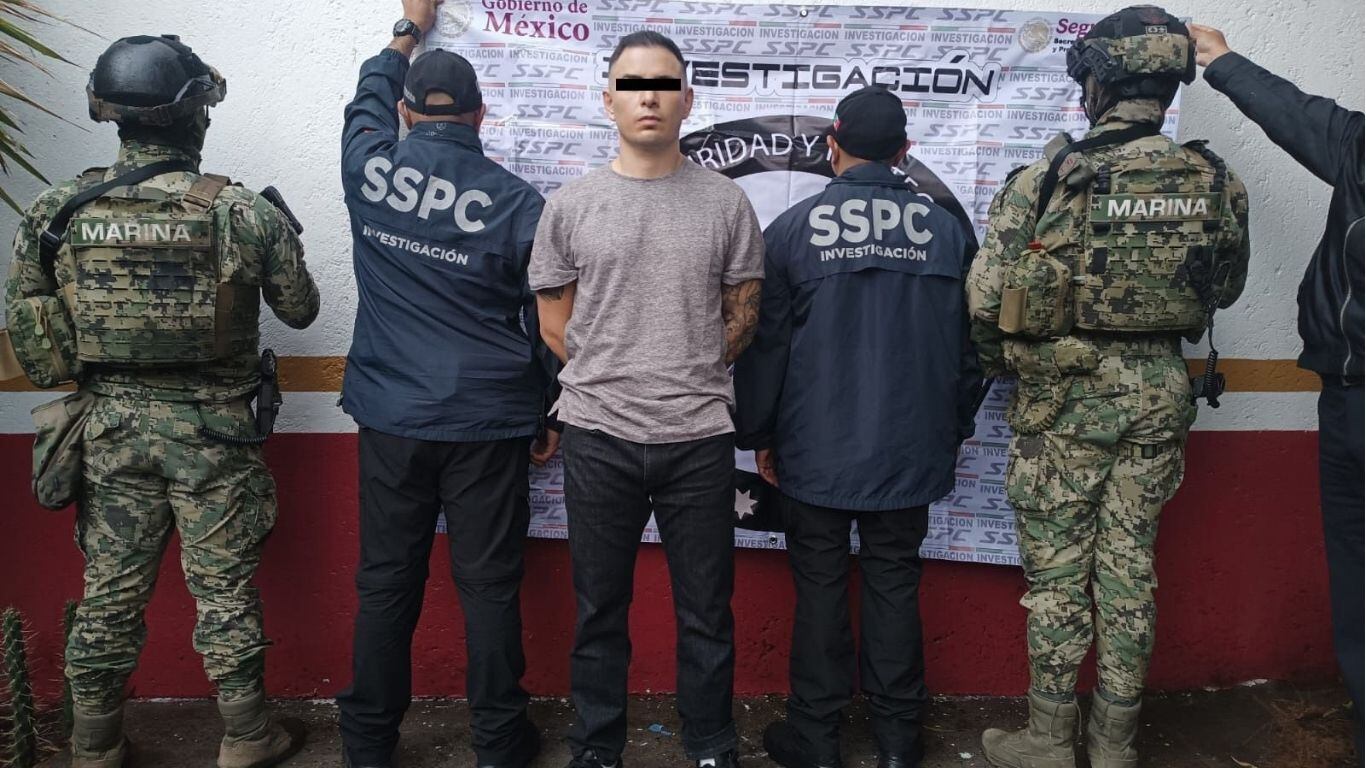 Capturan en Polanco a “Lobo Menor”, líder criminal vinculado al asesinato del candidato Villavicencio en Ecuador