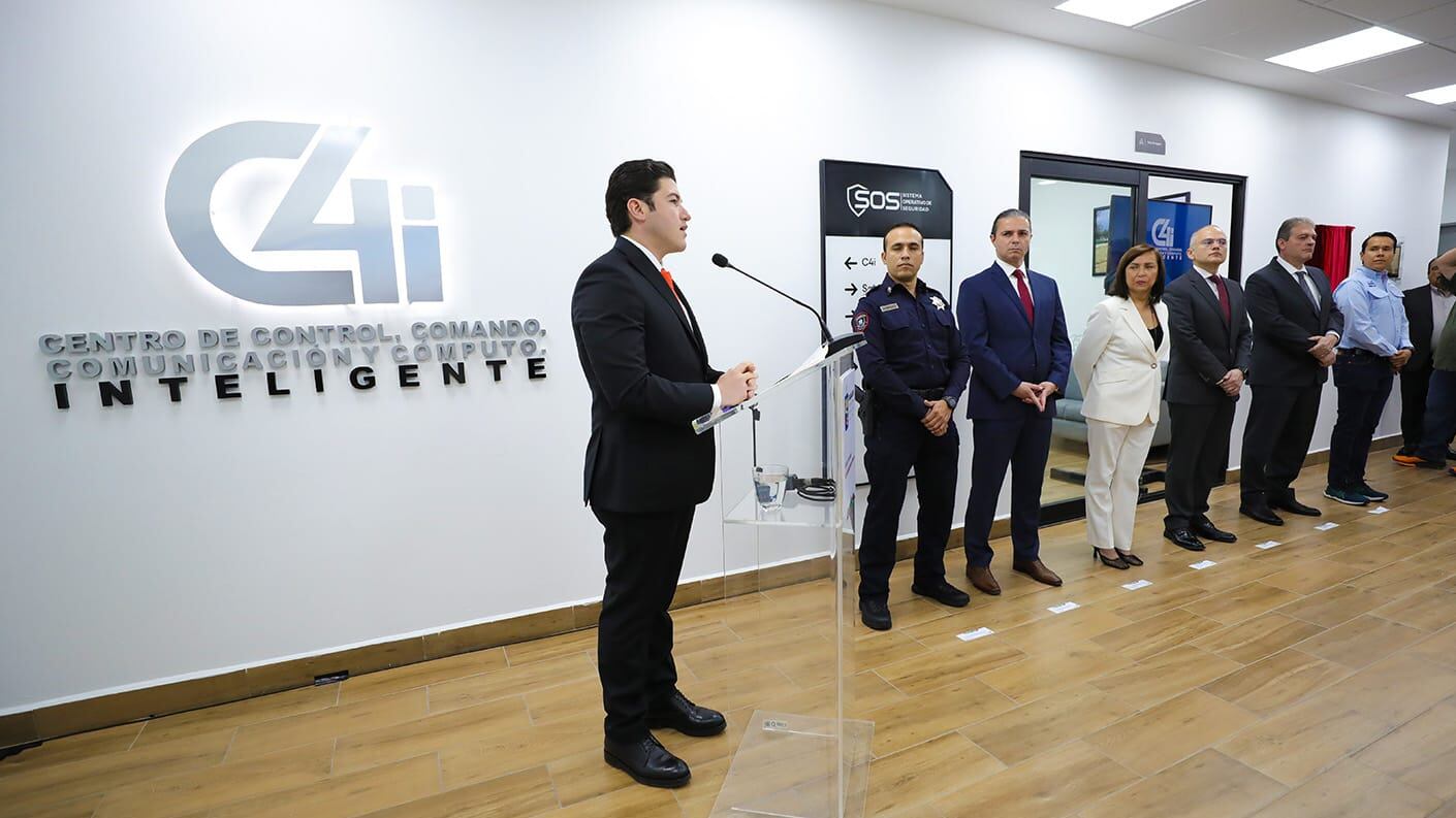 Reitera Samuel que Nuevo León será un estado blindado en el tema de seguridad.