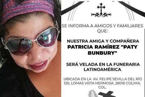 Hombre acaba con la vida de la reportera Paty Bunbury en Colima