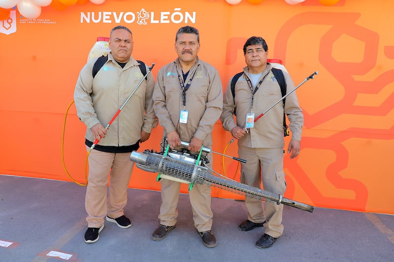 Las brigadas anti dengue también están listas.