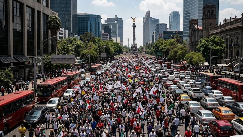Marchas y protestas paralizarán zonas clave de la CDMX; estas son las concentraciones con mayor riesgo vial