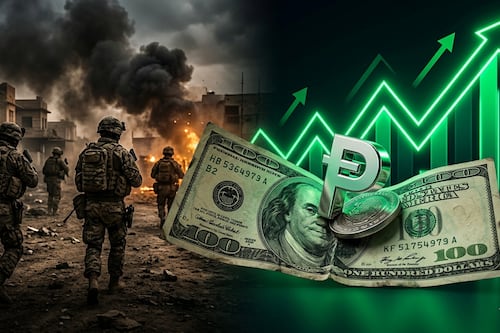 Peso toma revancha y doblega al dólar; amenaza de guerra sigue viva