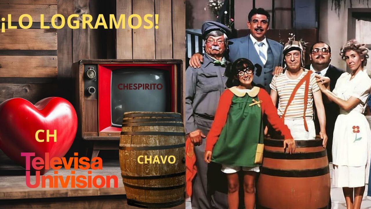 La viuda de Roberto Gómez Bolaños informó que los programas de Chespirito regresarán a Televisa Univisión en Estados Unidos