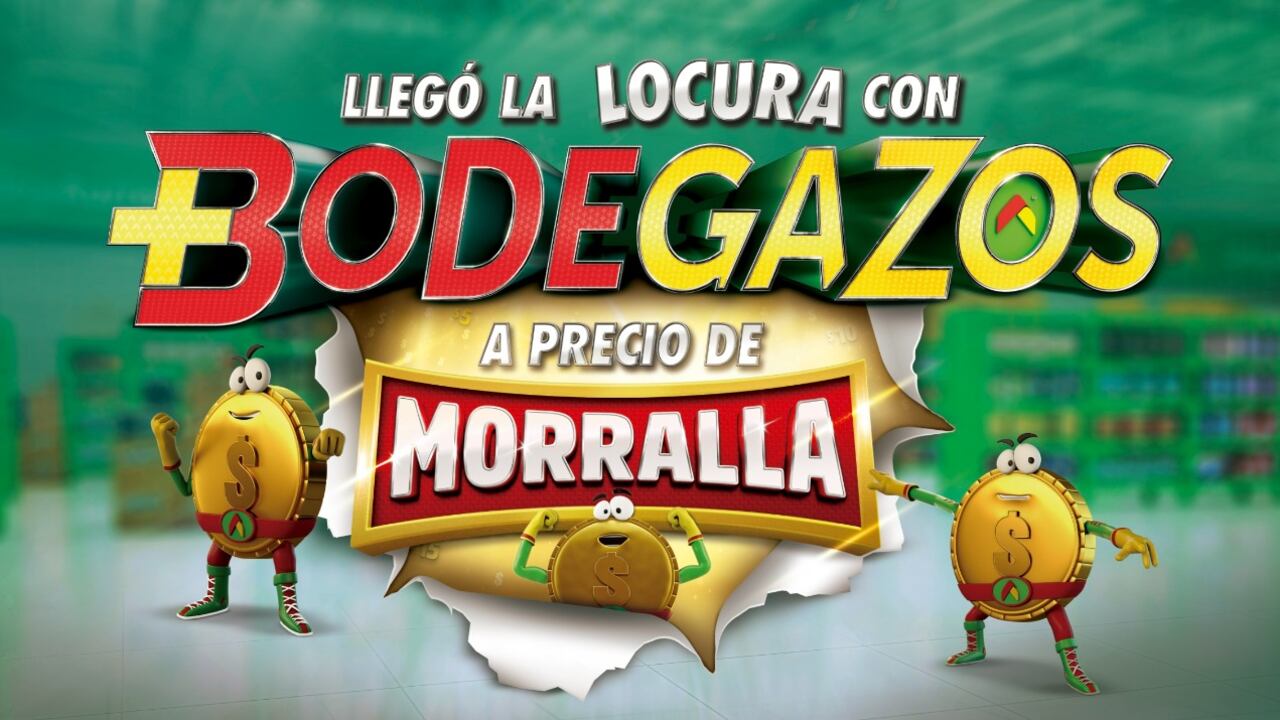 ¡Surte toda tu despensa al precio más bajo!, con el regreso de los carritos llenos de Bodegazos a precio de Morralla