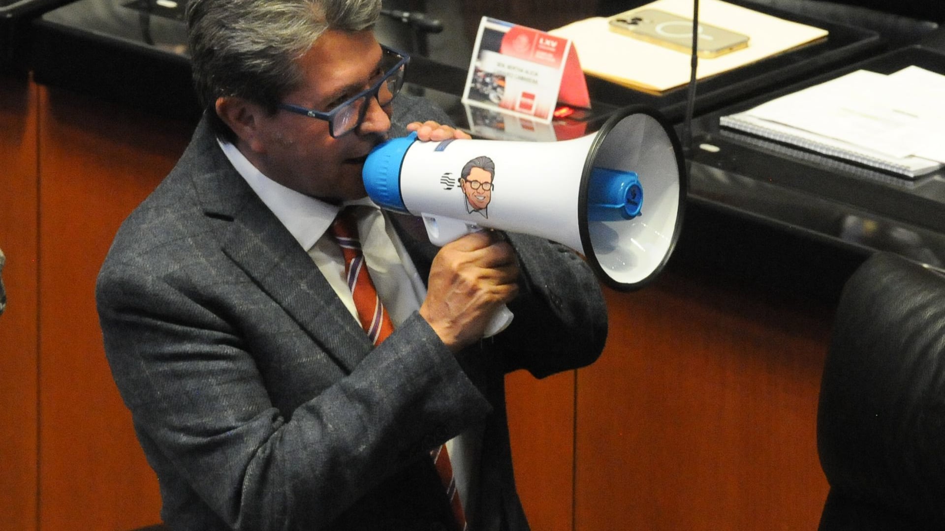 Ricardo Monreal, Layda Sansores revela audio del senador de Morena