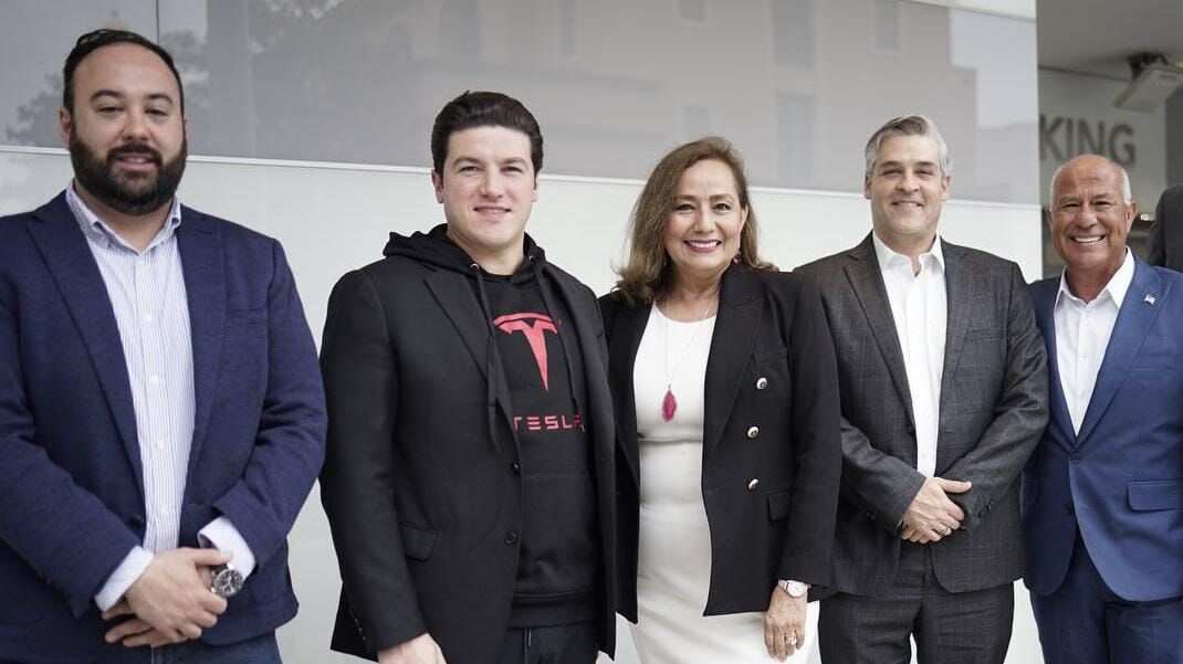 Samuel García inicia en California gira de trabajo para atraer inversión a NL