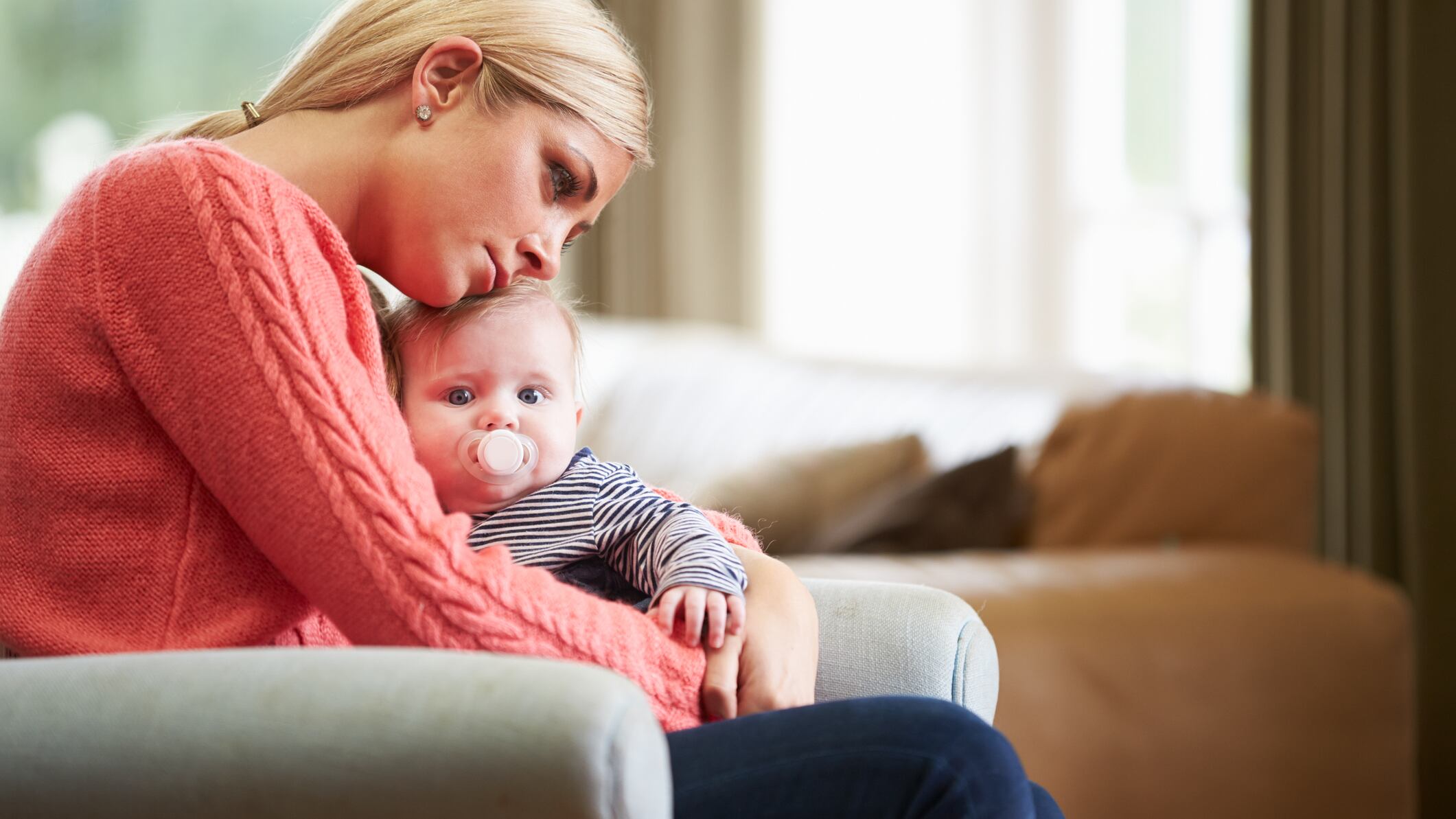 Más del 50% de la depresión post parto no se diagnóstica (Dreamstime).