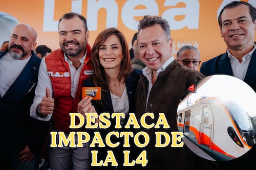 Delgadillo destaca impacto de la Línea 4 en la movilidad de más de 275 mil personas