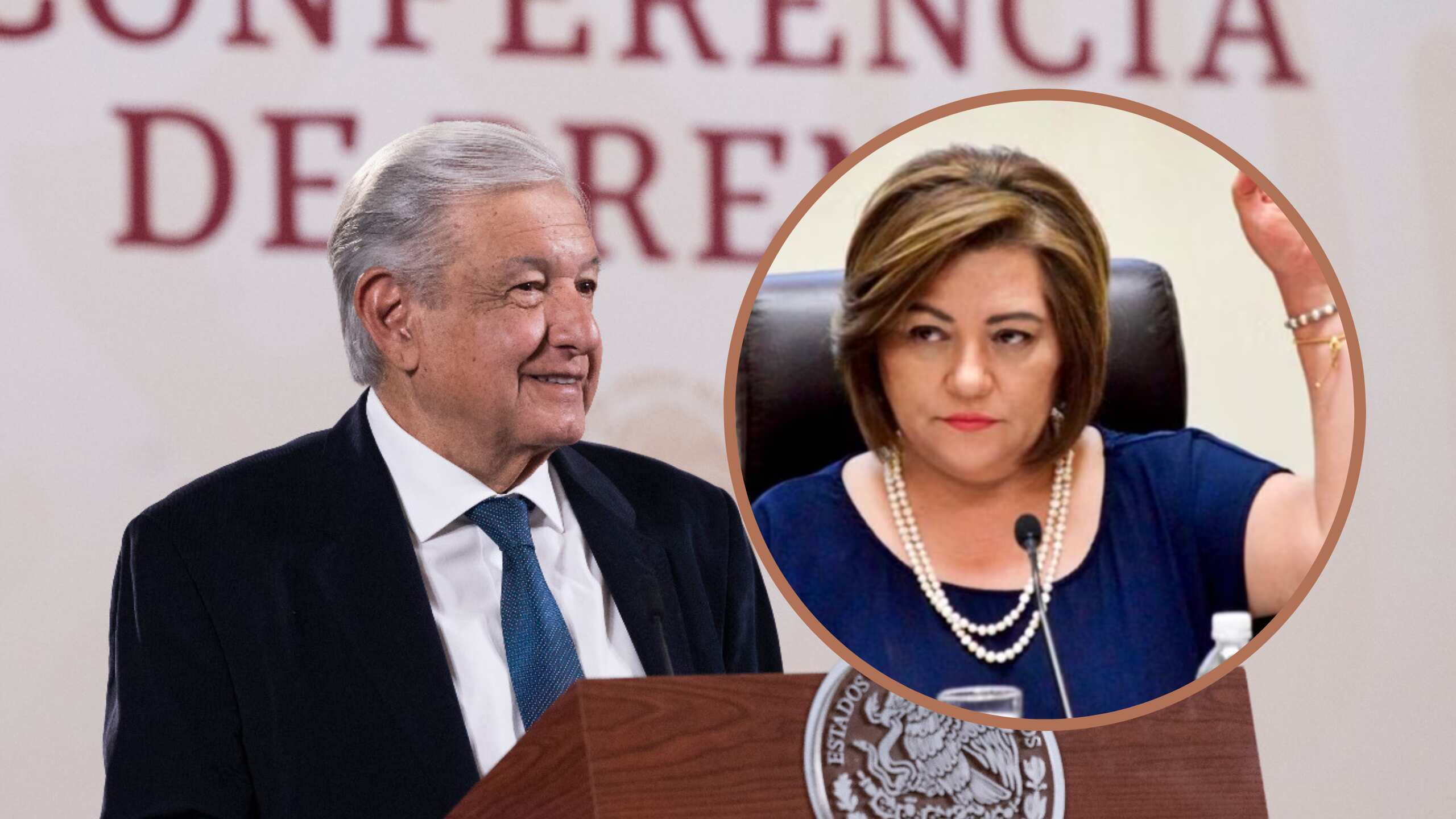 El presidente felicitó a la nueva consejera presidenta del Instituto Nacional Electoral