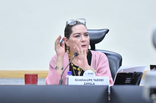 “No me voy”: Guadalupe Taddei descarta renunciar a la presidencia del INE