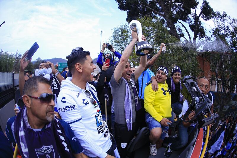Pachuca celebracion