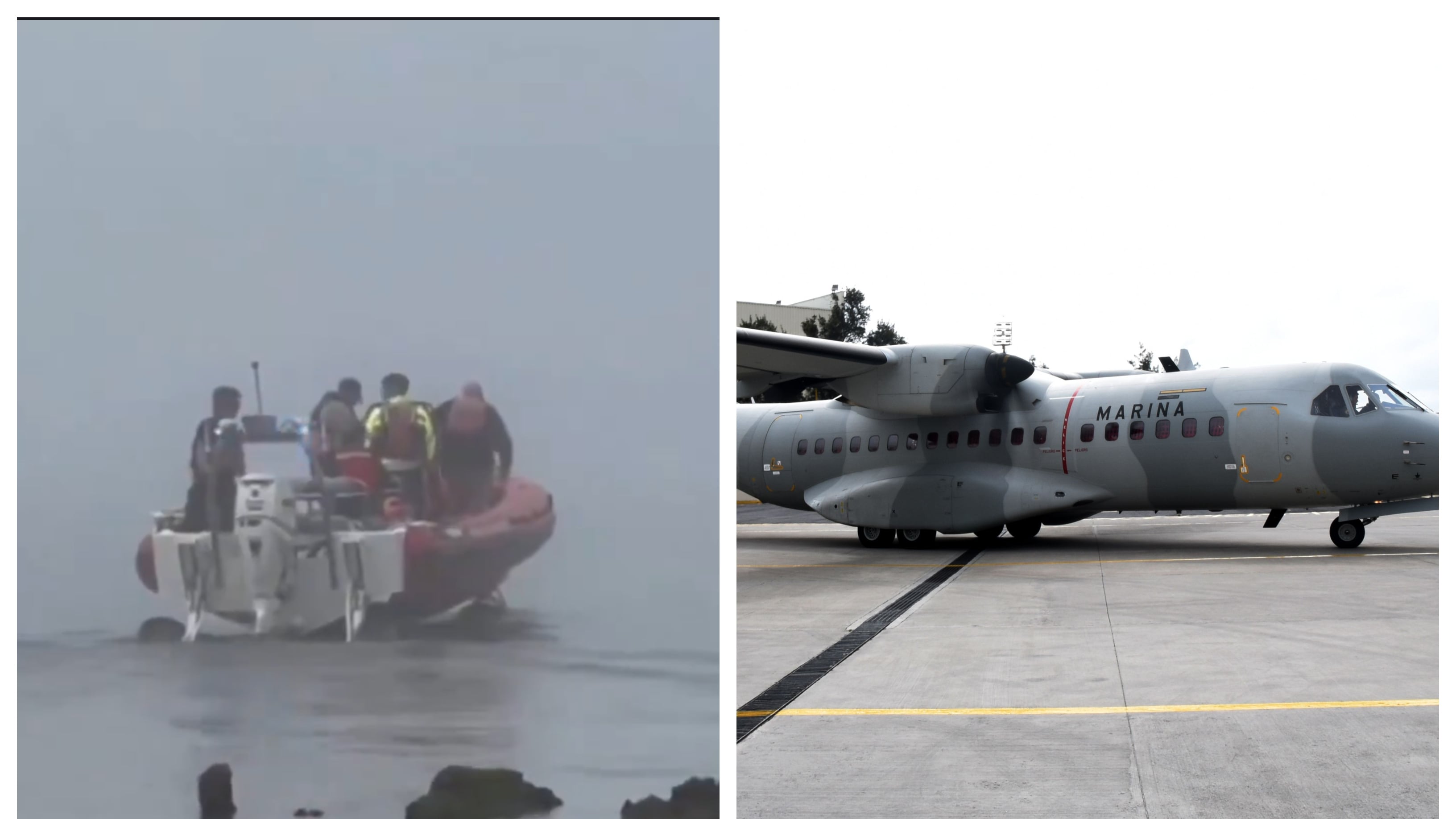 Semar accidente aereo