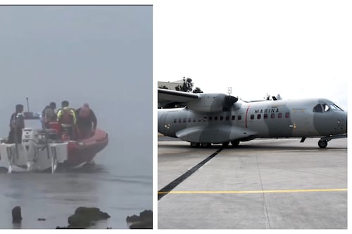 Accidente de avión de la Marina en Galveston deja 2 sobrevivientes y 5 fallecidos