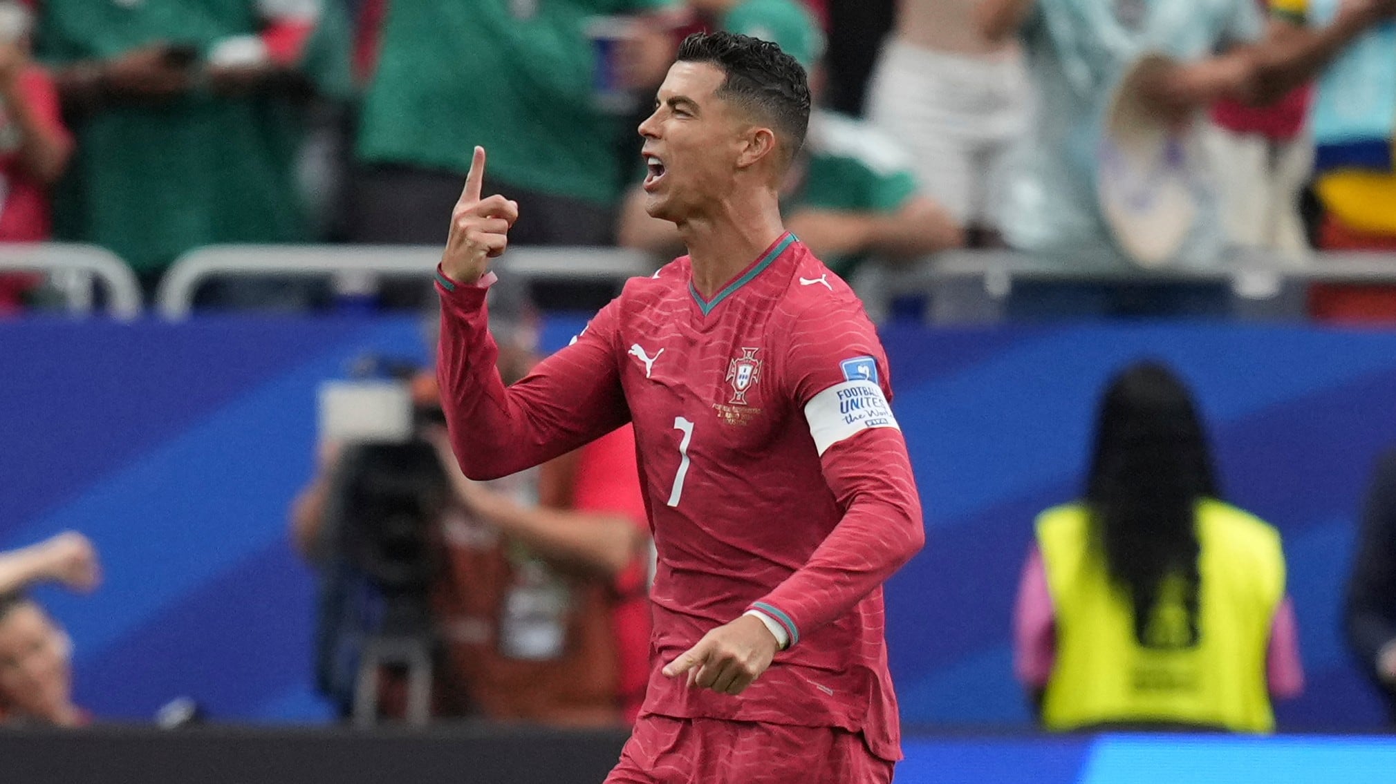 Cristiano Ronaldo marcó su primer gol del Mundial 2026.