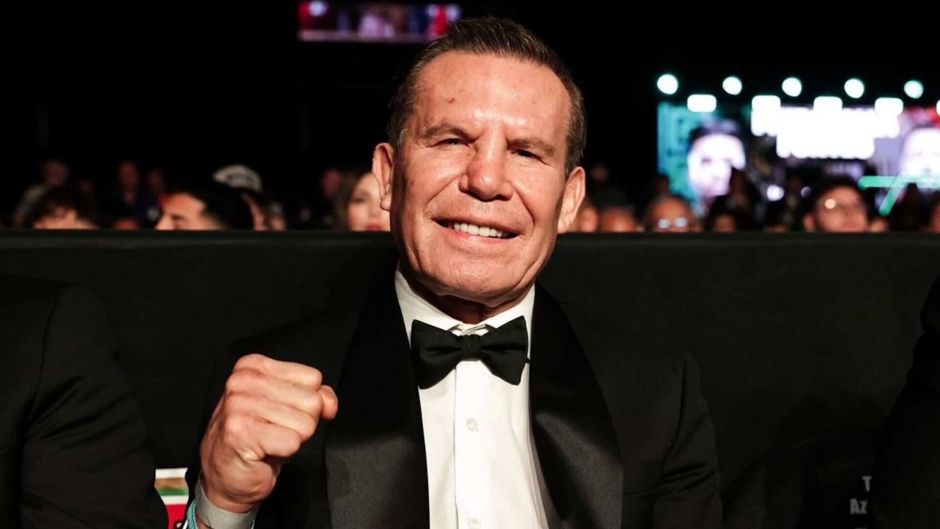 Julio César Chávez argumentó porqué posiciona como favorito a 'Canelo' Álvarez favorito sobre Berlanga. Imagen: @jcchavez115.