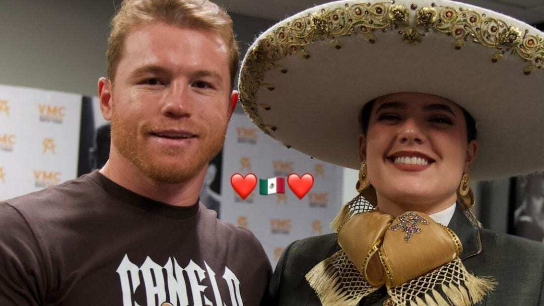 Canelo Álvarez habló sobre la equivocación de Camila Fernández.