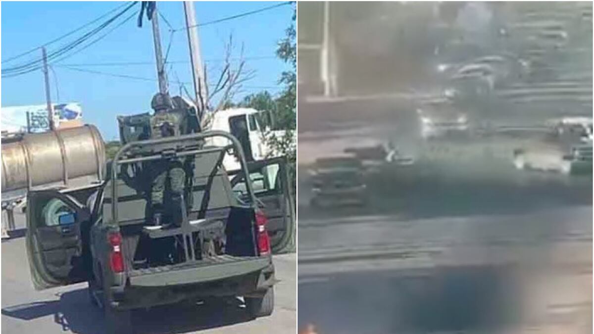 El "desfile" de miembros del narco se ha presentado todo el fin de semana. (Especial)