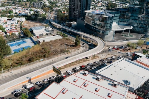 Inauguran nodo vial con inversión de 374 mdp en Avenida Patria y Universidad