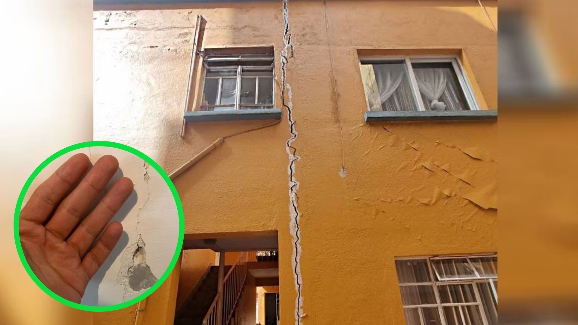 En redes sociales, principalmente en X, usuarios expusieron los daños que provocó la serie de microsismos de este martes.