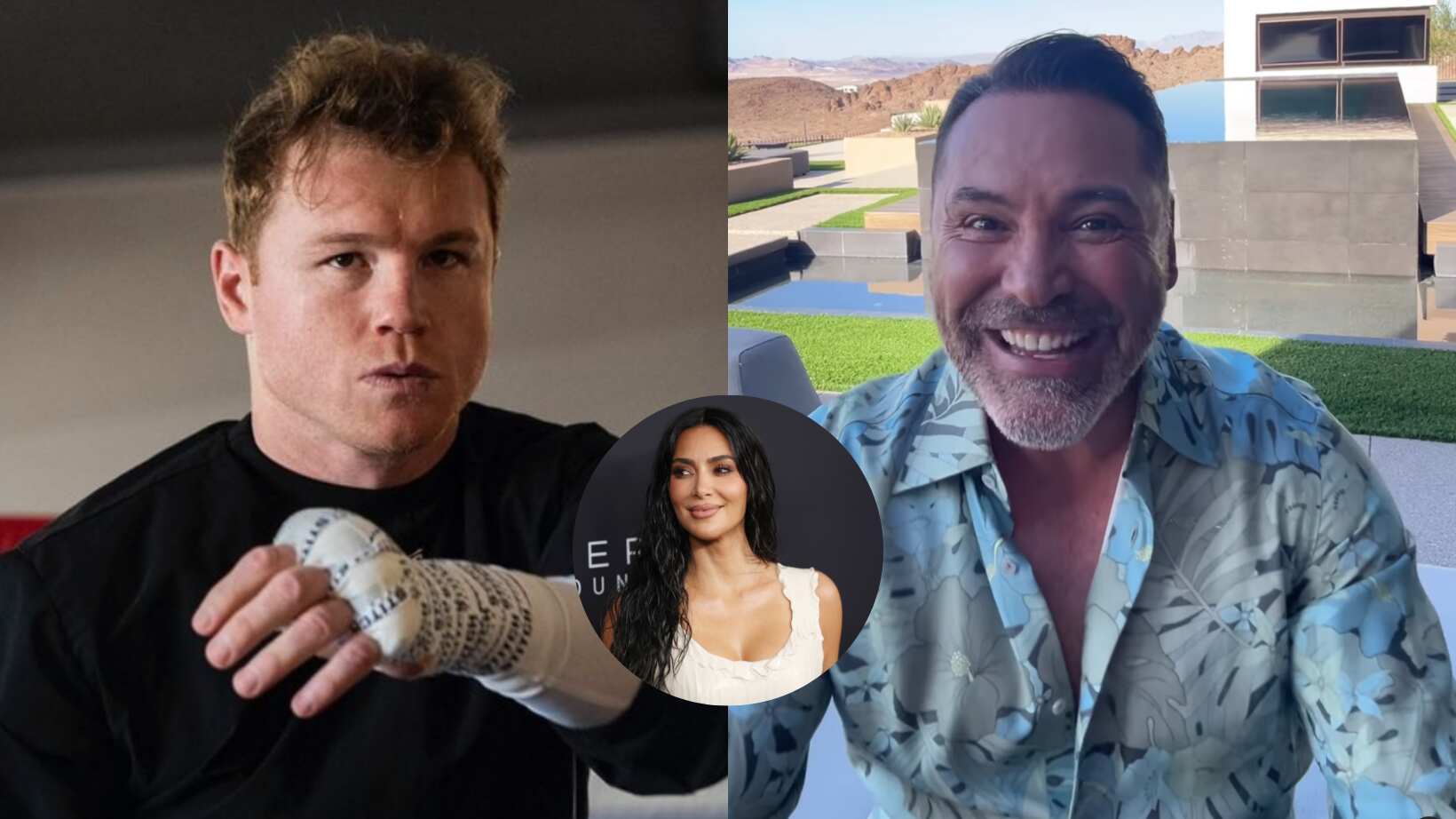 Canelo Álvarez fue reventado por Óscar de la Hoya.