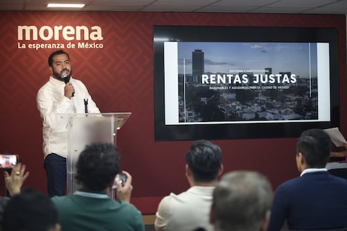 Morena defiende Ley de Rentas Justas de Brugada: depas suben hasta 19 mil pesos y buscan evitarlo