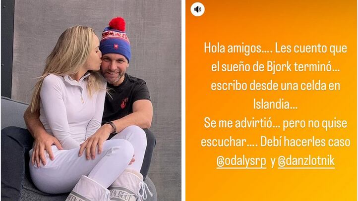 Patricio Borghetti detenido en Islandia, Odalys Ramírez aclara la situación