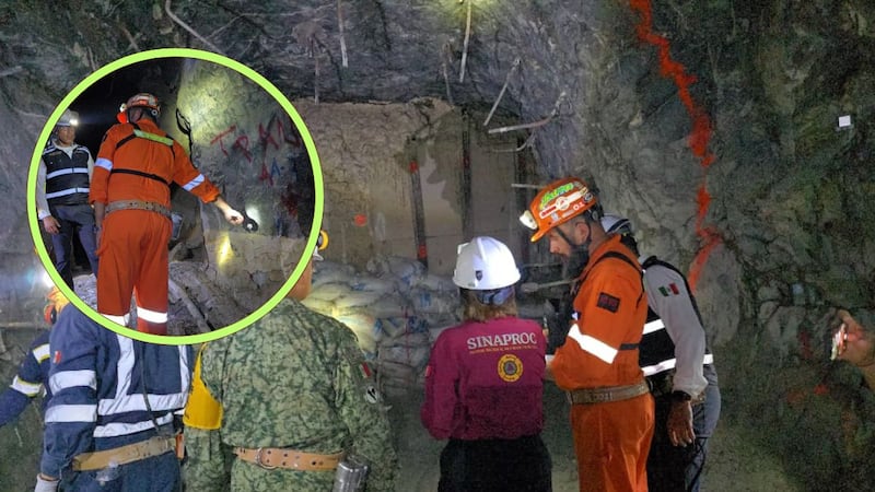 Rescate en mina Santa Fe: logran bajar dos metros el agua para ingresar a zona crítica