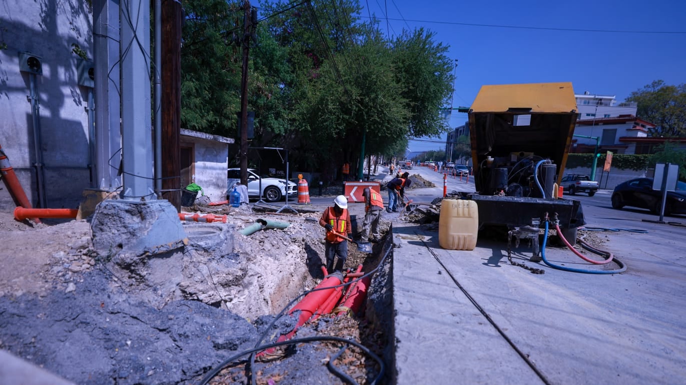 Actualmente, los trabajos están concentrados en el cuerpo norte de la avenida, donde se registra un 47% de avance.