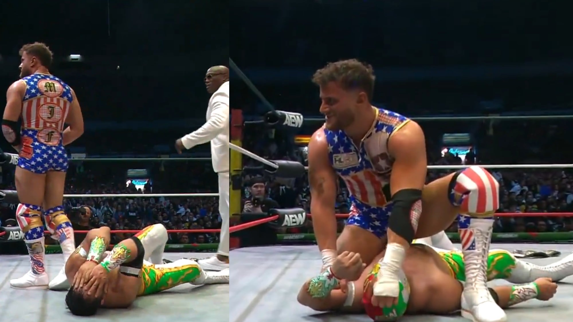 Mistico y MJF en el Grand Slam México