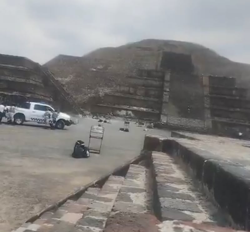 Teotihuacán: Guardia Nacional