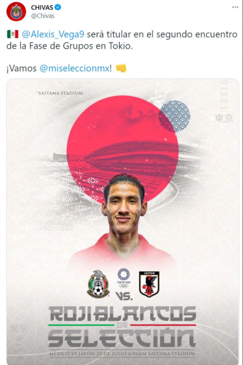 Chivas confunde a sus jugadores del Tricolor olímpico
