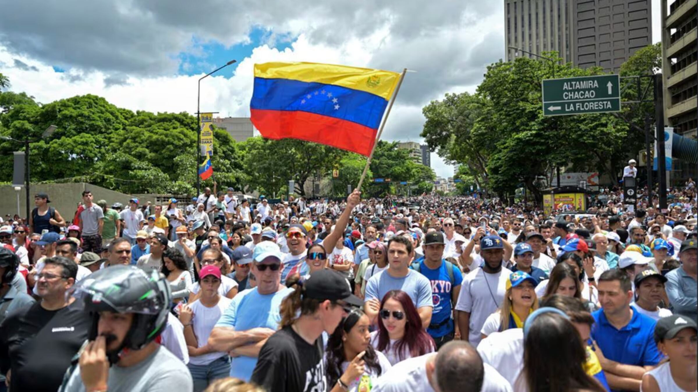 Marcha en Venezuela contra dictadura