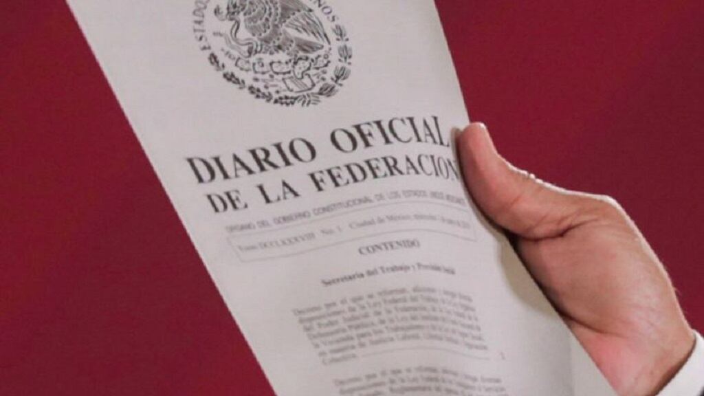 Diario Oficial de la Federación