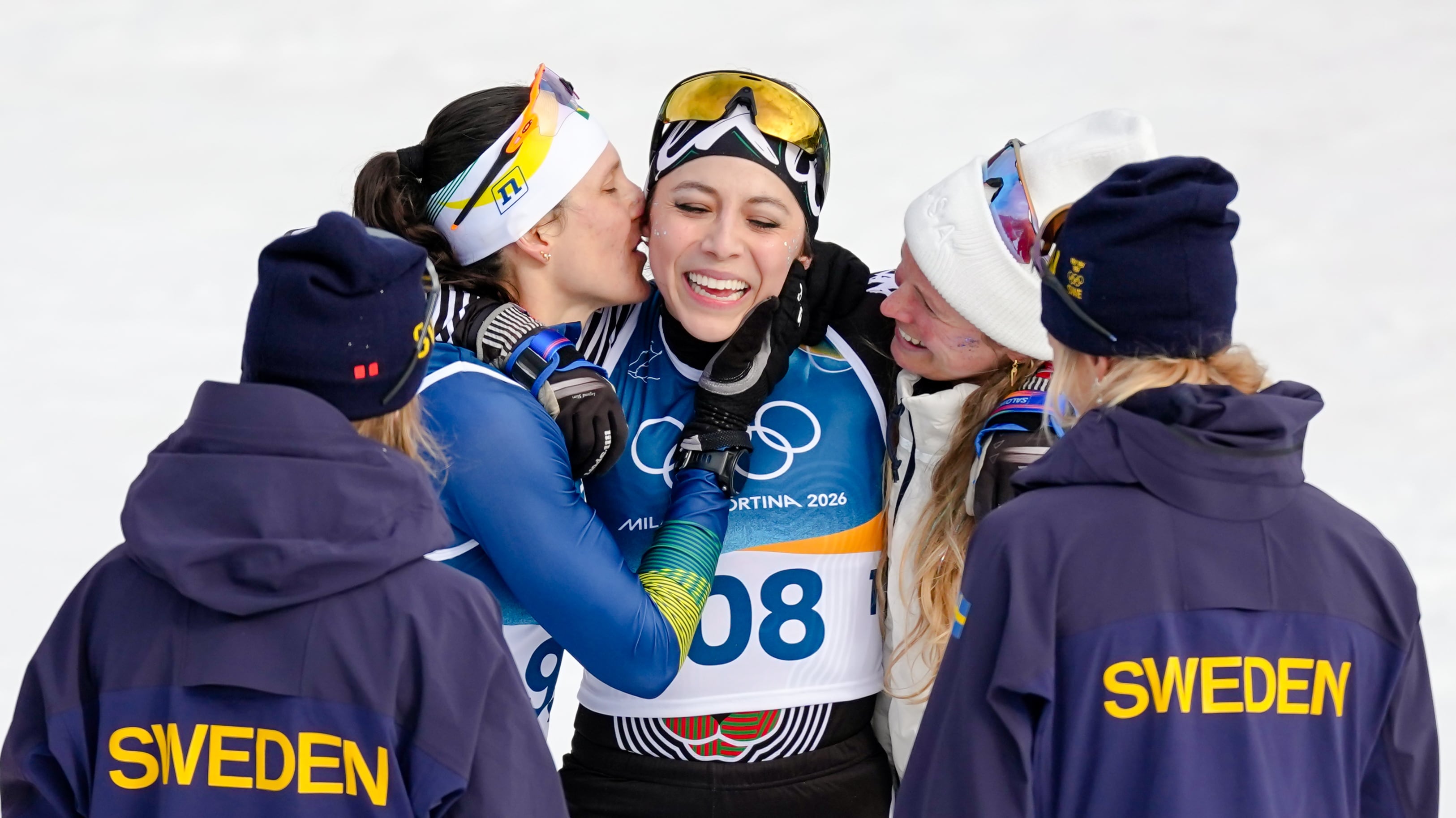 Regina Martínez se convirtió en la primera mexicana en competir en esquí de fondo.