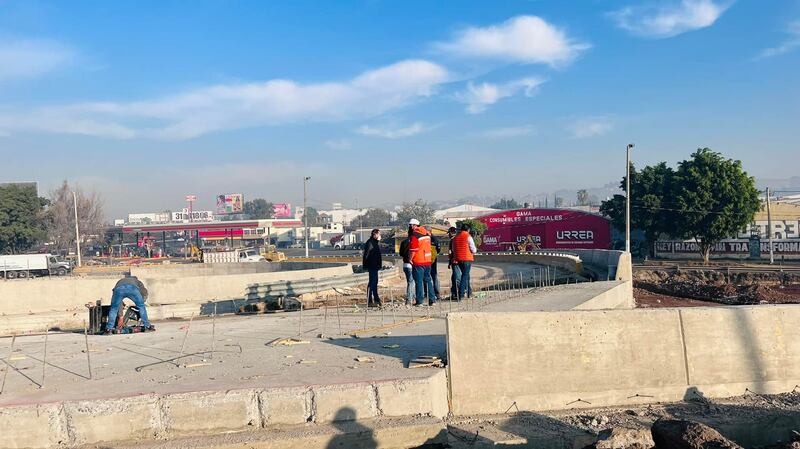 Una de las zonas que más atraso presenta son los patios de maniobras en la zona de carretera a Chapala.