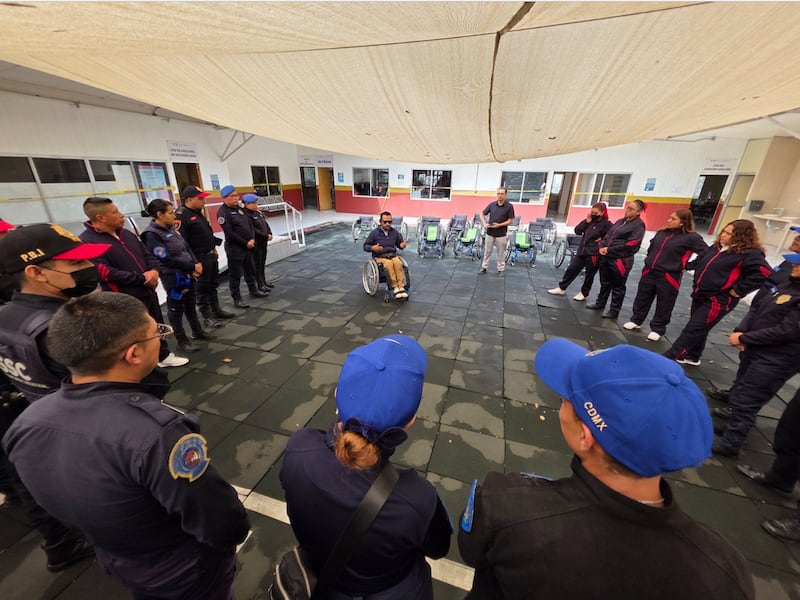 Metro capacitación policías de la SSC