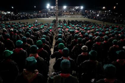 EZLN conmemora 30 años de su levantamiento.