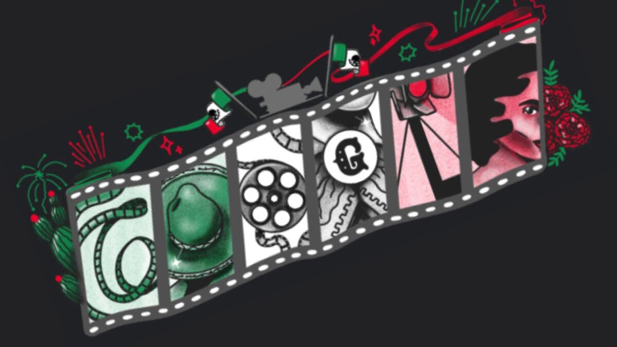 Doodle de Google por la Independencia de México.