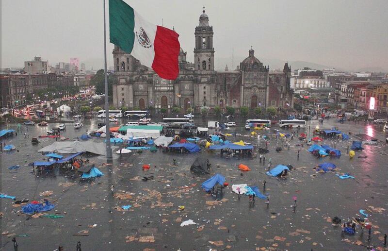 Tornado en la CDMX