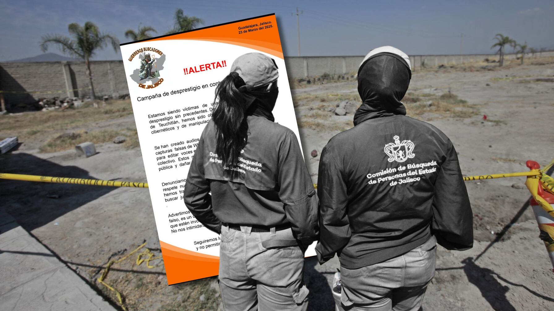 La FGR organizó un visita al rancho Izaguirre que ha sido fuertemente criticada.