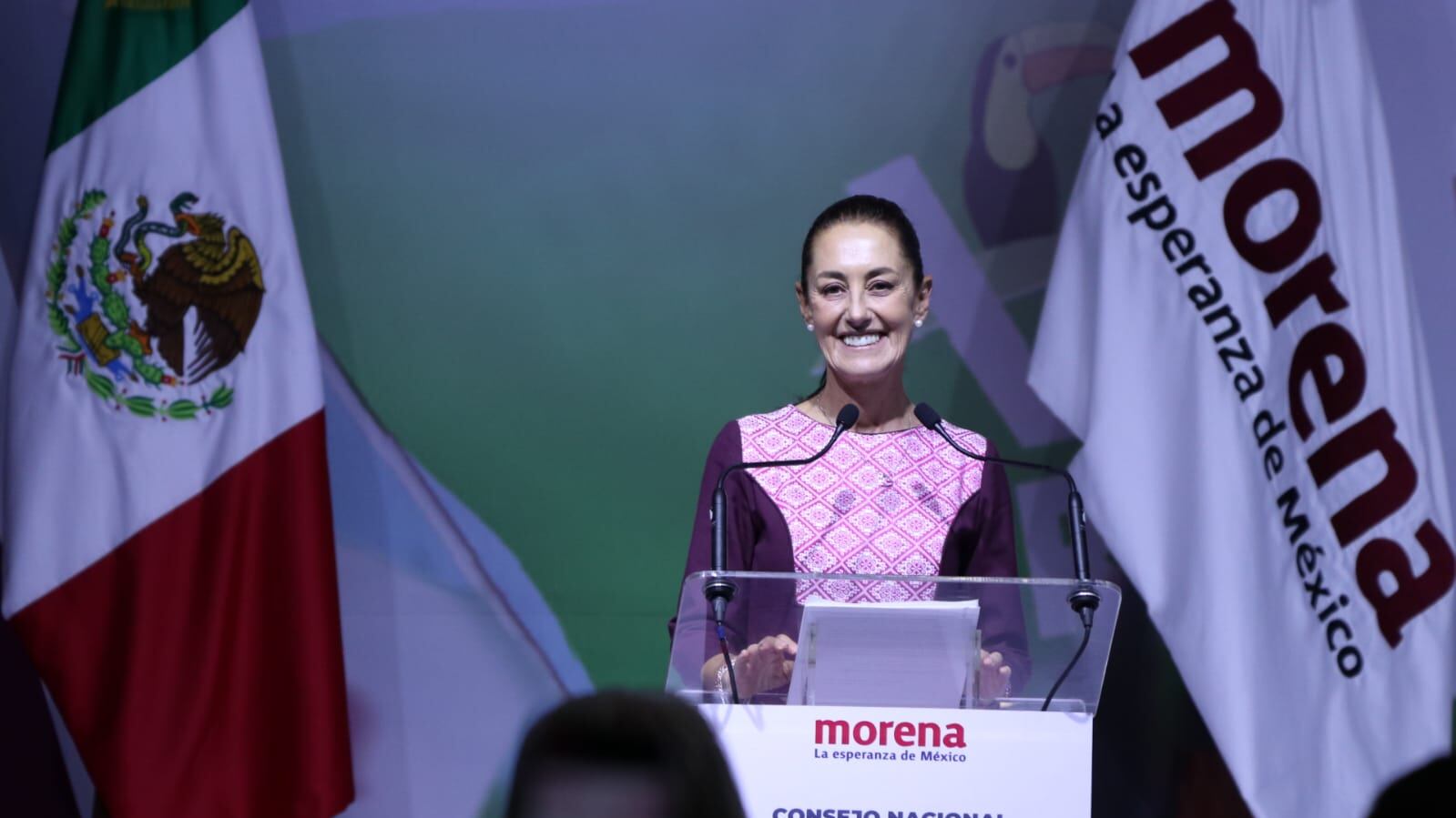 Es un honor estar con Claudia hoy