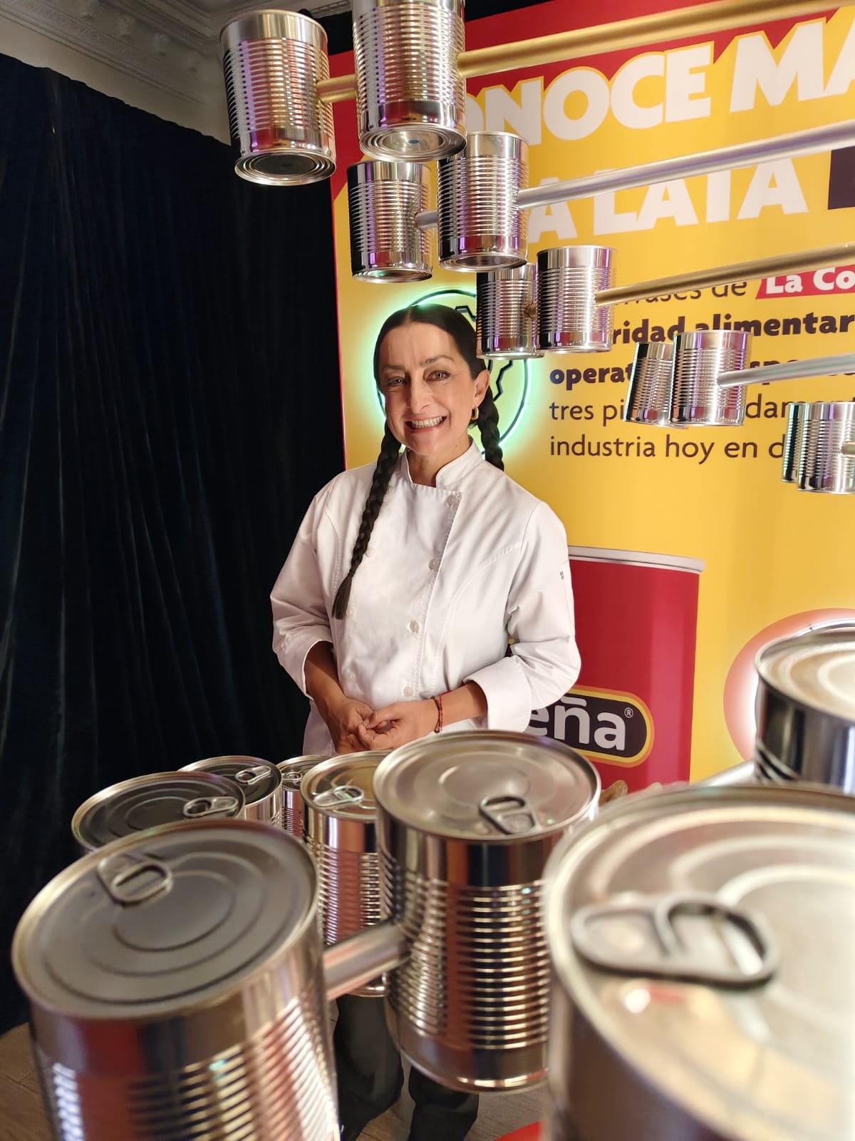 La chef Lula Marín del Campo también participa en esta campaña.