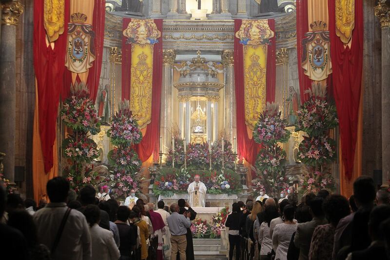 El recorrido de la Virgen se realizó en apenas una hora y 40 minutas.