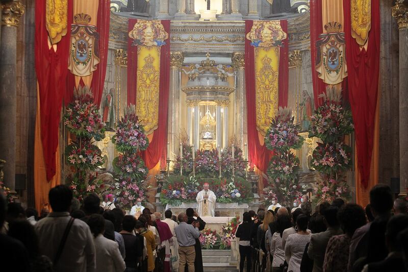 El recorrido de la Virgen se realizó en apenas una hora y 40 minutas.