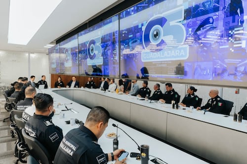 Guadalajara destaca reducción del 21% de delitos durante reunión en C5