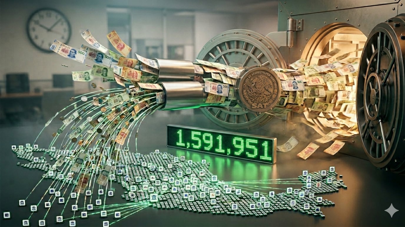 Más de 1.5 millones de contribuyentes ya recibieron devolución; el SAT acelera pagos y rompe los tiempos tradicionales del proceso fiscal