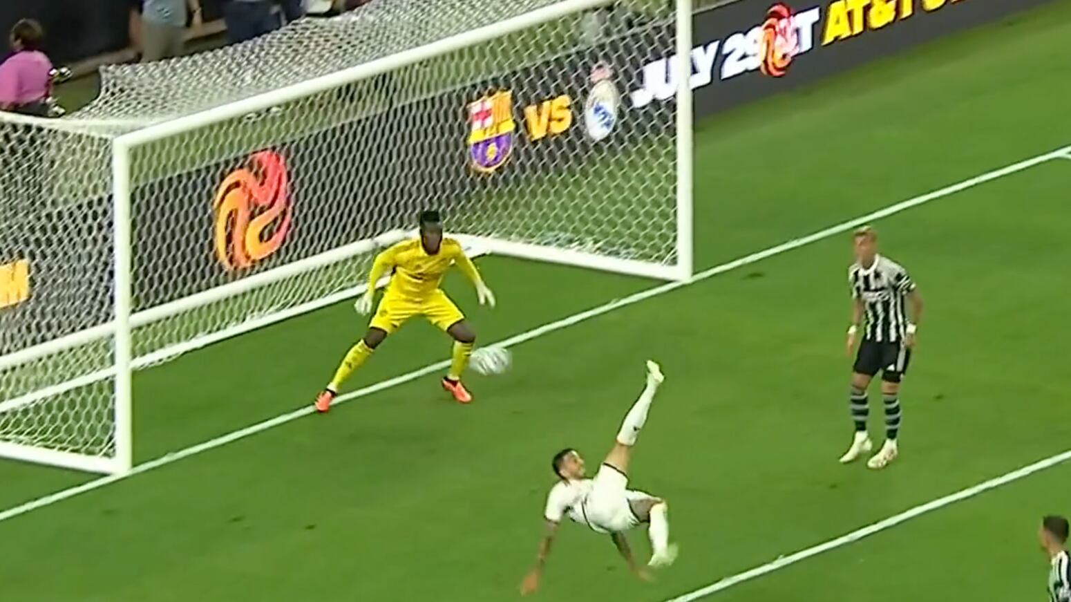 El español brilló en su debut I Captura de pantalla ESPN