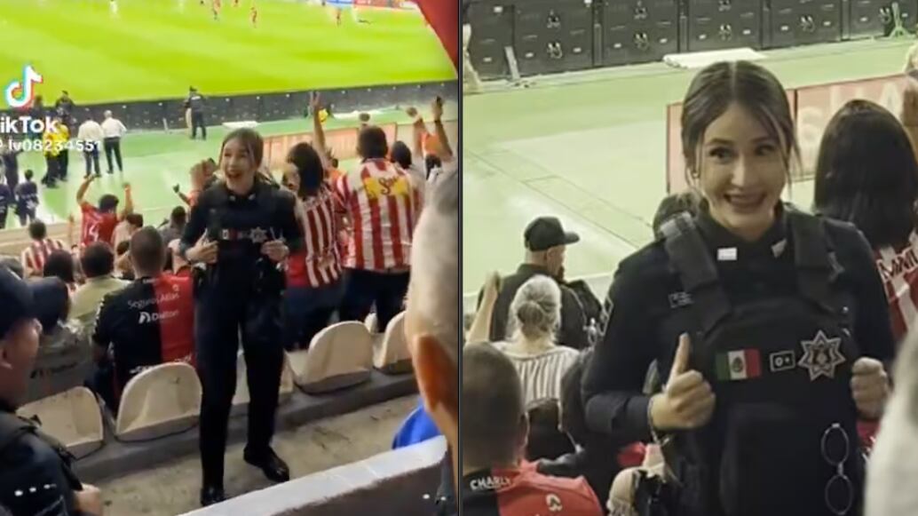 PolicĂa viral del ClĂĄsico tapatĂo