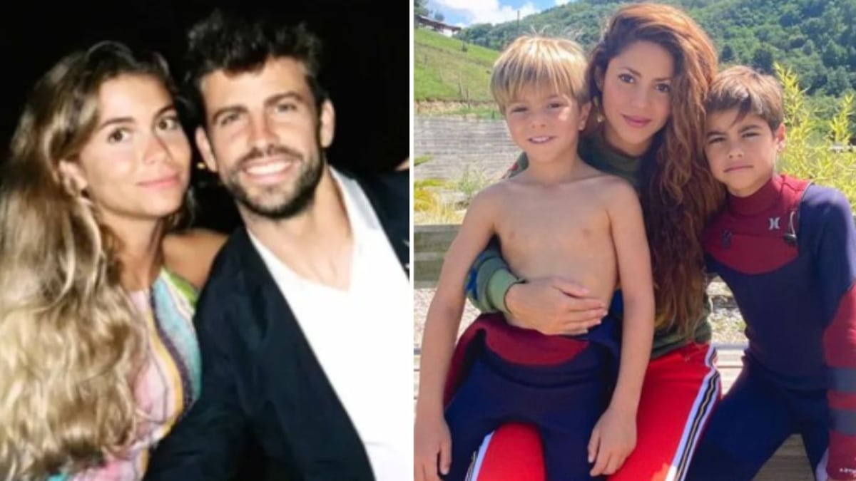 Piqué da duro golpe a Shakira: sus hijos ya conviven con su novia y así se llevan