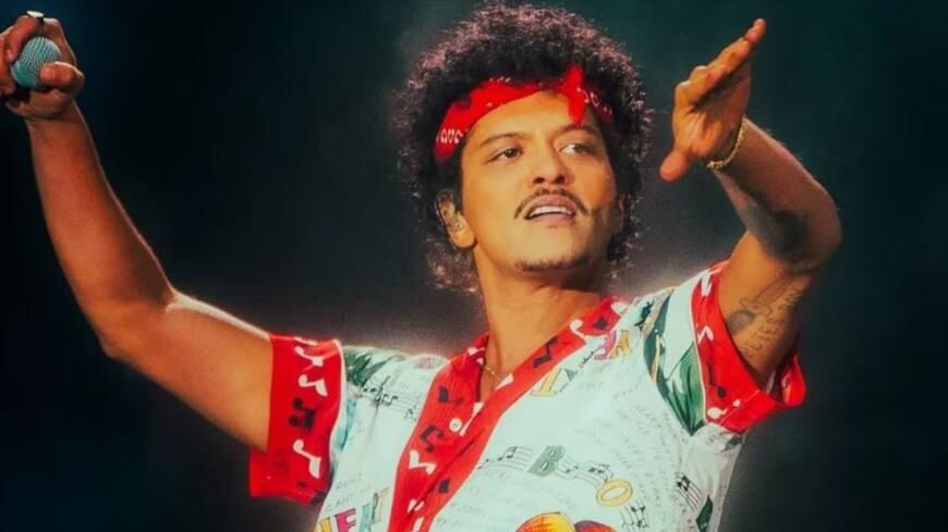 Bruno Mars en Chile / Captura
